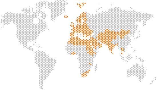 Conteg world map