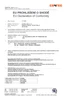 EU declaration of conformity for RF1